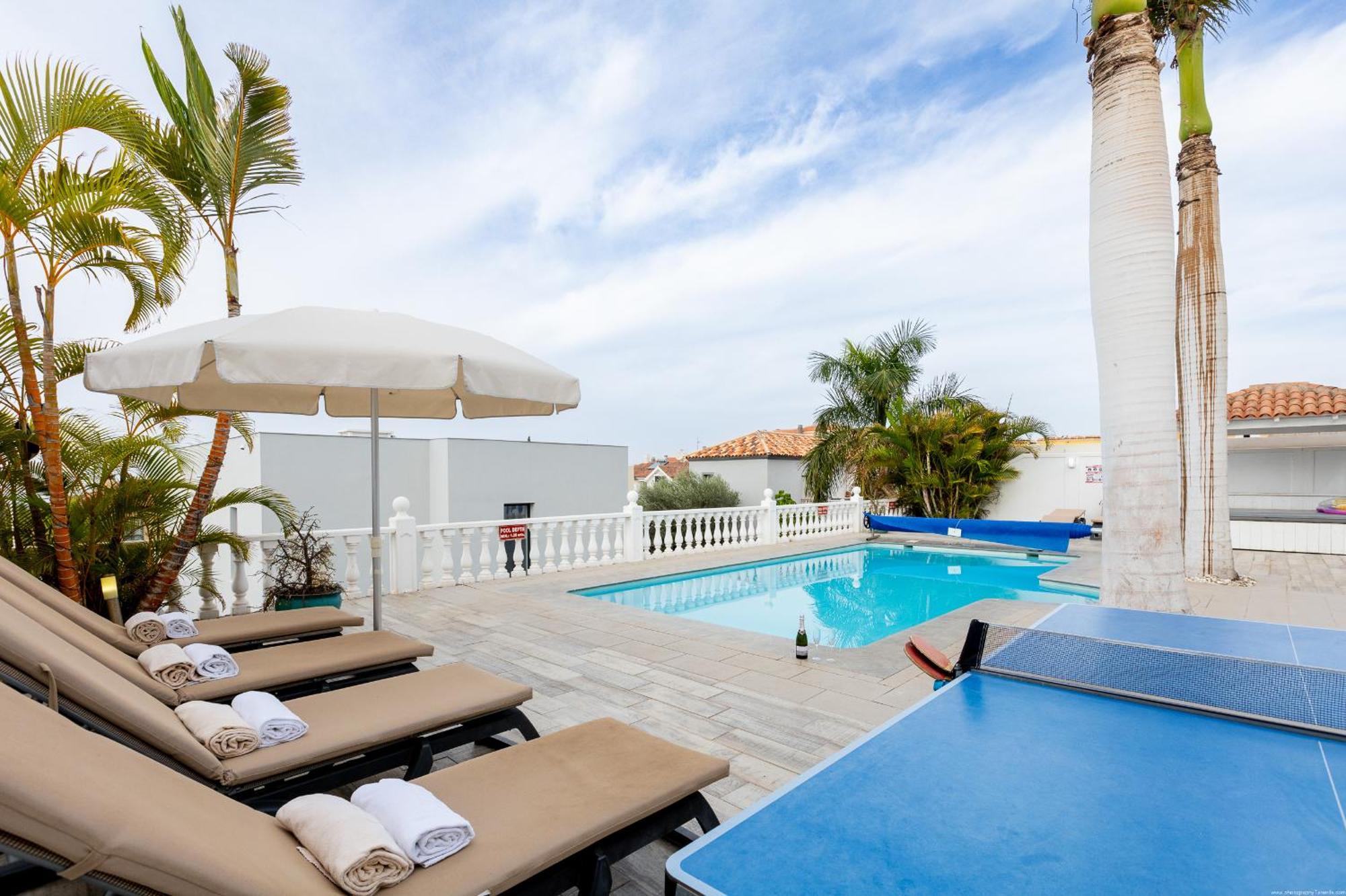 Villa Ocean Palm, Heated Pool! Costa Adeje  Bagian luar foto