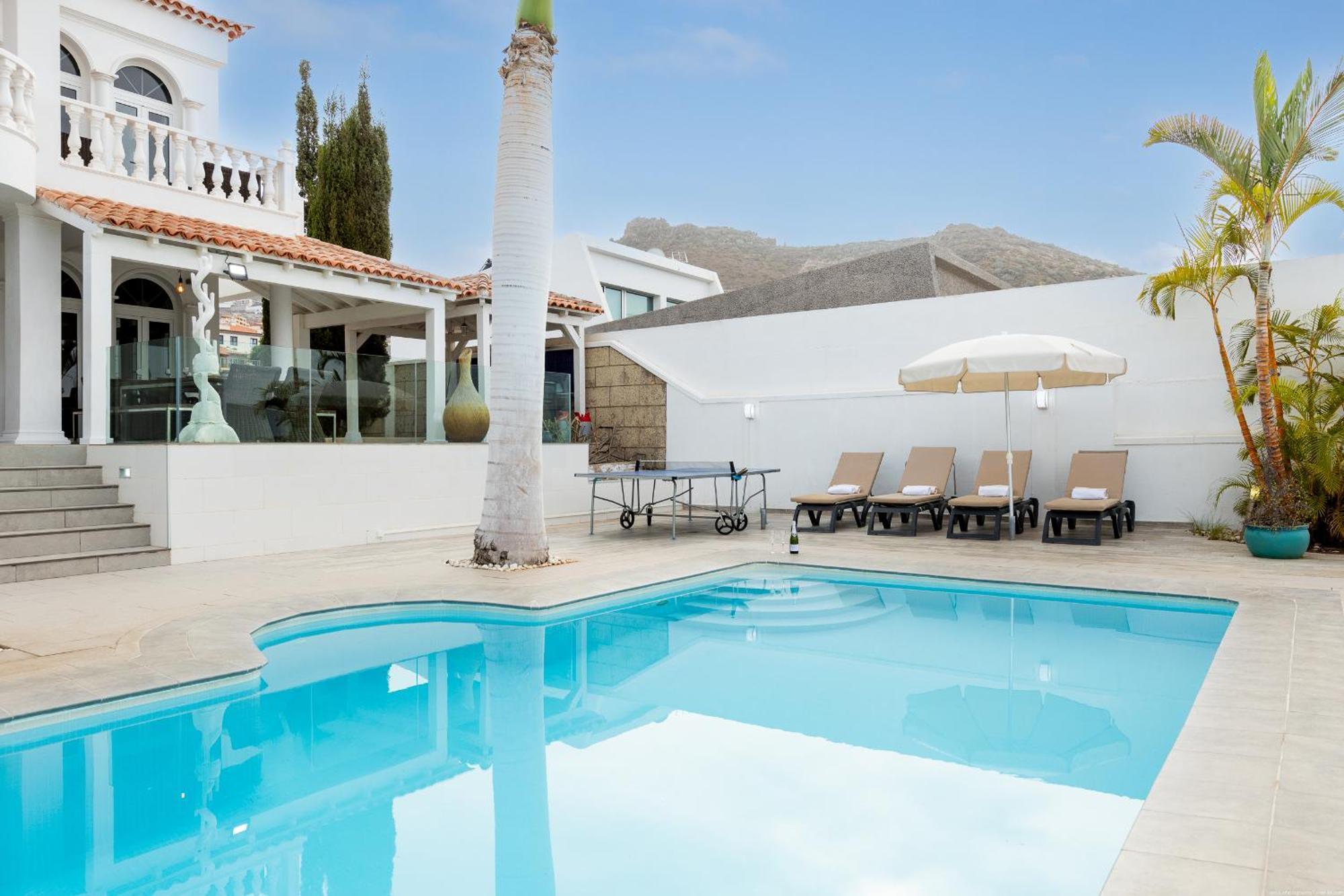 Villa Ocean Palm, Heated Pool! Costa Adeje  Bagian luar foto
